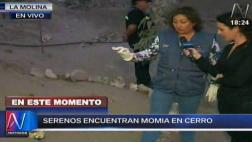 Momia 'Rosita' hallada en La Molina volvió a ser enterrada