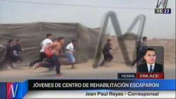 Huaral: pacientes de centro de rehabilitación se escaparon