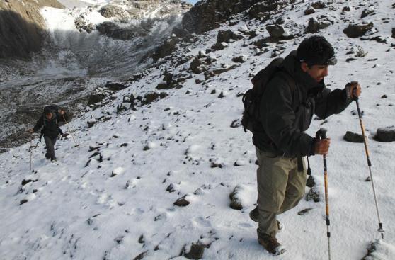 Una ruta de aventura en el nevado Pariacaca