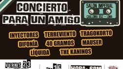 Concierto para un amigo: bandas nacionales se unen para ayudar