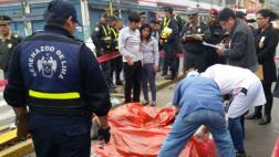Cercado: dos comerciantes murieron arrollados en Av. Abancay