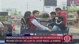 Callao: paro de transportistas afecta a cientos y genera caos