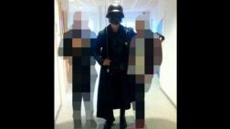 Suecia: se tomó foto con el asesino del sable antes de morir