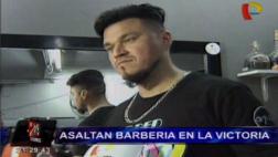 La Victoria: roban barbería y se llevan botín de 42 mil soles