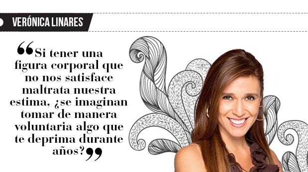 Verónica Linares: "Miss simpatía quiere adelgazar"