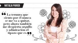 Natalia Parodi: "El pequeño creció"