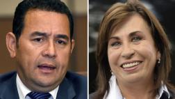Comediante o ex primera dama: Uno será presidente de Guatemala