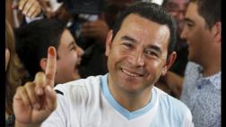 Cómico Jimmy Morales es el nuevo presidente de Guatemala