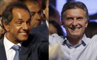 Argentina: Scioli y Macri irán a segunda vuelta en noviembre