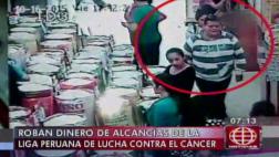 Usan a bebe para robar alcancía de Liga Contra el Cáncer