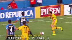YouTube: Diego Forlán y la gran jugada para gol de Peñarol