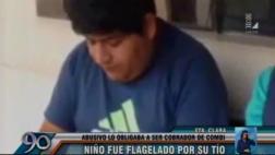 Liberan a tío que golpeó a niño y lo dejó desnudo en la calle