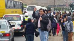 Paro de transportistas fue acatado de manera parcial según Lima