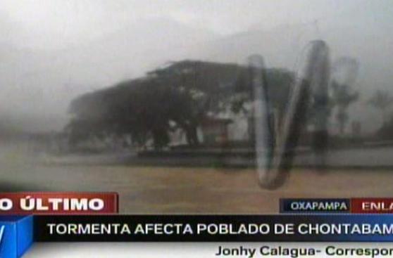 Pasco: vientos desprendieron techos de viviendas en Chontobamba