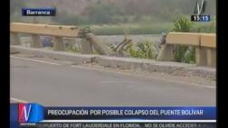 El Niño: preocupación por posible colapso de puente en Barranca