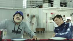 YouTube: 'Diego Maradona' recibió este regalo de 'Lionel Messi'