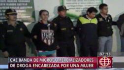Breña: mujer lideraba banda dedicada a la venta de drogas