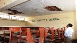 Colegio gana premio sobre desastres pero está por colapsar