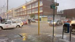 Huancayo: viviendas y colegios afectados por lluvia y granizada