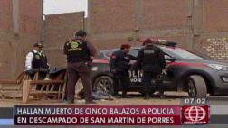 SMP: segundo policía asesinado a balazos en menos de una semana