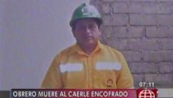 Obrero falleció durante trabajos de proyecto Línea Amarilla
