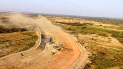 Humala sobrevoló Lambayeque en inspección de obras por El Niño