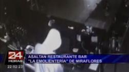 Miraflores: bar "La Emolientería" fue asaltado por ex empleado