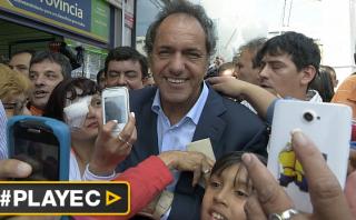 Argentina: Scioli promete aumentar fondos de pensiones [VIDEO]