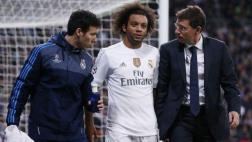 Marcelo solo sufre contractura y llegaría al Real Madrid-Barza