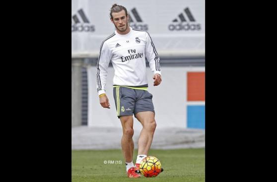Gareth Bale volvió a los entrenamientos del Real Madrid
