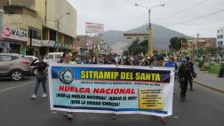Chimbote: trabajadores del Ministerio Público exigen aumento