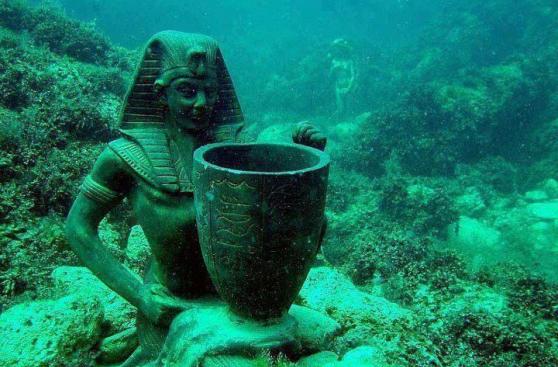 Ruinas sumergidas de Alejandría se convierten en un museo