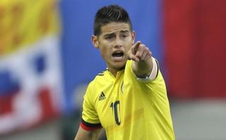 Colombia: James convocado para enfrentar a Chile y Argentina