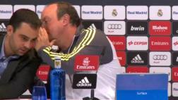Benítez imitó conversación de Cristiano con Blanc y dijo esto