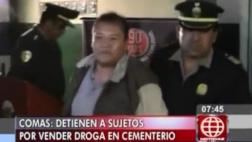 Carabayllo: cae con 250 ketes de PBC que vendía en cementerio