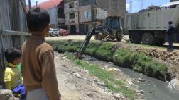 Junín: refuerzan más de 3 km de defensa ribereña de río Sullcas