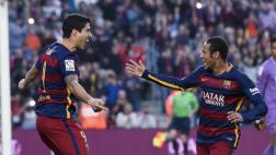 Barcelona goleó 3-0 a Villarreal con doblete de Neymar