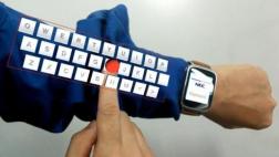 Crean teclado inteligente que se proyecta en el brazo