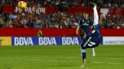 Sergio Ramos y su golazo de chalaca en Real Madrid (VIDEO)