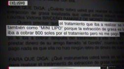 Breña: cosmiatra que mató a mujer ofrecía "mini lipo" a S/.800