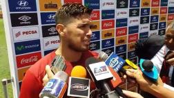 Vargas no está al 100%: "Quiero jugar, pero no sé cómo rinda"