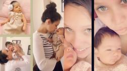 Andrea San Martín comparte en Twitter fotografías de su bebe