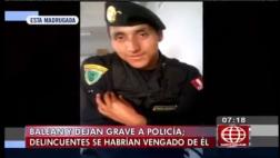 SMP: policía grave tras ser baleado a una cuadra de su casa