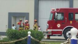 Chorrillos: bomberos controlaron fuga de gas en fábrica
