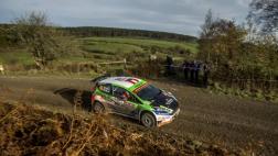 Nicolás Fuchs empezó con pie derecho Rally de Gales (VIDEO)