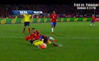 Chile vs. Colombia: ¿Fue penal de Gonzalo Jara sobre Cardona?
