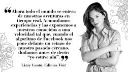 Lizzy Cantú: Viajar en tiempos de Facebook