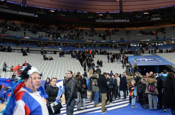 Stade de France: imágenes de los hinchas tras atentados [FOTOS]