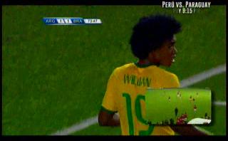 Brasil: Willian gambeteó a dos rivales con brillante elástica