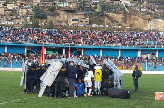 Apurímac: vándalos apedrean a jugadores en partido de Copa Perú